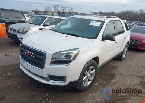 2014 GMC Acadia Sle-2 z USA, uszkodzony, nr VIN 1GKKRPKDXEJ195490